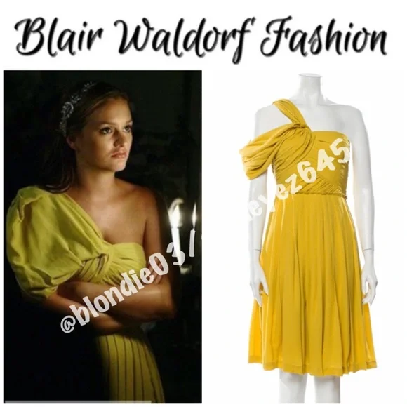 3.1 Phillip Lim citron Grecian pleated Dress 0 - Picture 1 of 7